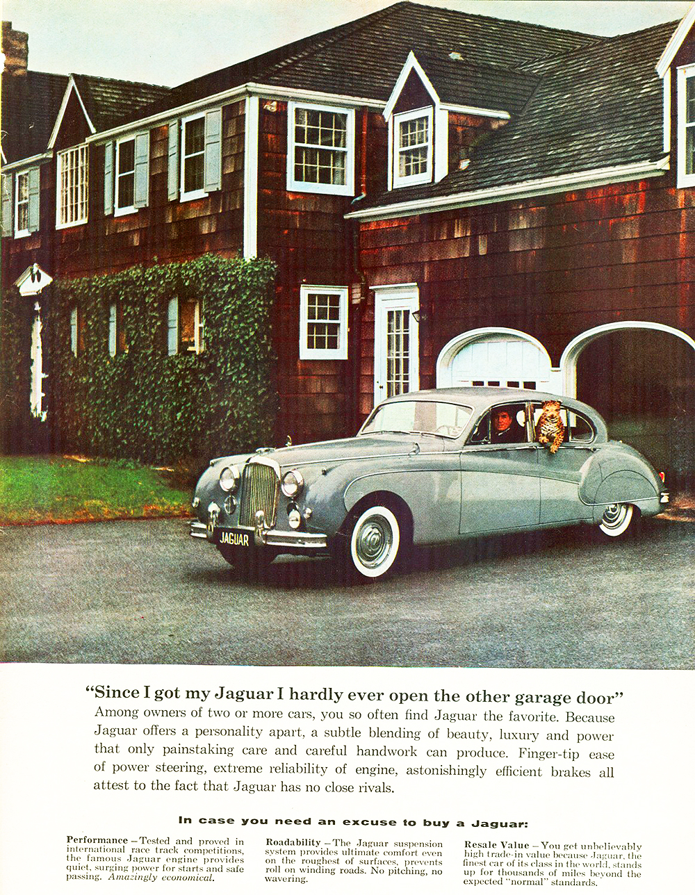 1959 Jaguar Auto Advertising